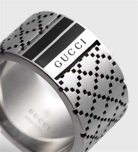 best gucci rings|pre own Gucci men ring.